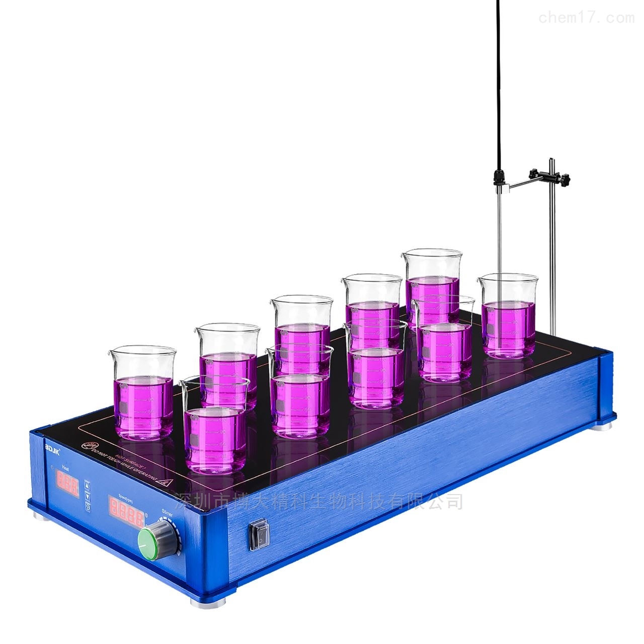 HMS-10、HMS-10H多點磁力攪拌器廠家銷售